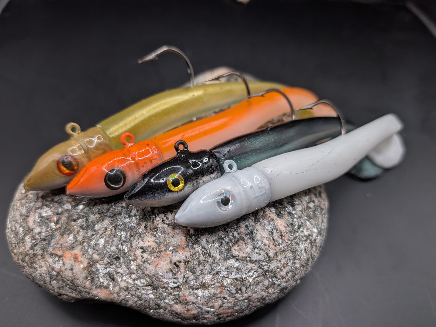 15g Sandeel imitation soft lure X4 selection pack